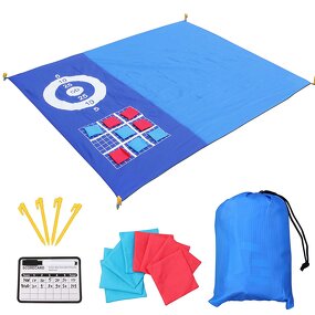 Pocket-Style Beach Mat - Portable Waterproof Moisture-Proof Lawn Picnic Party Tool