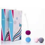 Silicone Love Balls - Waterproof Pelvic Floor Trainer 3 Balls Vaginal Muscle Tool