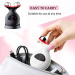 LED Light Therapy Massager - 7 Color Vibration Microcurrent Neck Face Lifting Tool