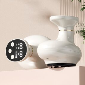 LCD Gua Sha Device - Electric Scraping Cupping Warm Compress Lymphatic Drainage