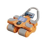 4-Wheel Ab Roller - Fitness Digital Timing Abdominal Core Workout Tool