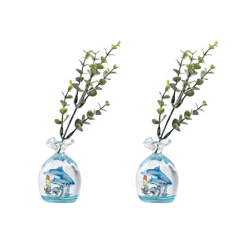 Aqua Bubble Pen Holder - Cute Clear Water Floaty Oil Office Desk Organizer Gift