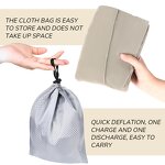 Inflatable Leg Pillow - Space-Saving Quick Pump Home Comfort Rest Tool