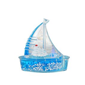 Acrylic Sailboat Ornament - Marine Style Resin Wedding Party Novelty Gift Tool