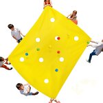 Hole Tarp Toy - Sports Entertainment Group Learning Team Building Recreation Mat