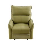 Massage Chair Manufacturer - High Quality Customizable Modern Recliner Green Synthetic Leather Extendable Foldable