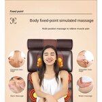 Massage Cushion Manufacturer - Adjustable Full Body with 10 Vibrating Nodes Heat for Neck Back