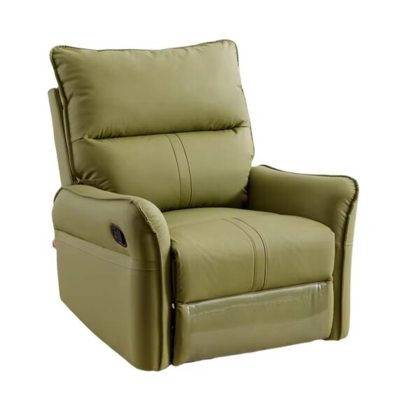 Massage Chair Manufacturer - High Quality Customizable Modern Recliner Green Synthetic Leather Extendable Foldable