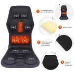 Massage Cushion Manufacturer - Portable Full Body Heating Relaxation Back Shiatsu for Car Home