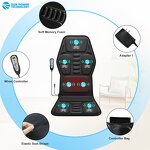 Massage Seat Cushion Manufacturer - High Quality Kneading Shiatsu Body Black Flannel for Car Home