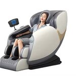 Massage Chair Manufacturer - MC01A 8D White Full Body Zero Gravity