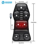 Massage Seat Cushion Manufacturer - High Quality Kneading Shiatsu Body Black Flannel for Car Home
