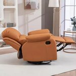 Massage Chair Manufacturer - Customizable Green Synthetic Leather Modern Recliner Extendable for Living Room