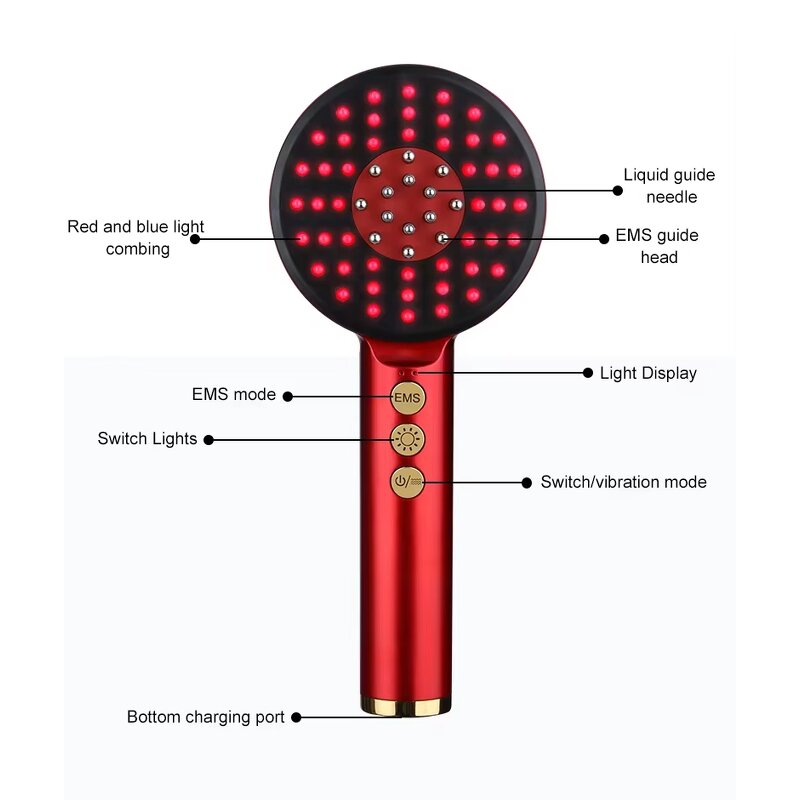 Head Massager Manufacturer - Waterproof Cordless Electric Shiatsu Hair Scalp Portable for Home Relaxation