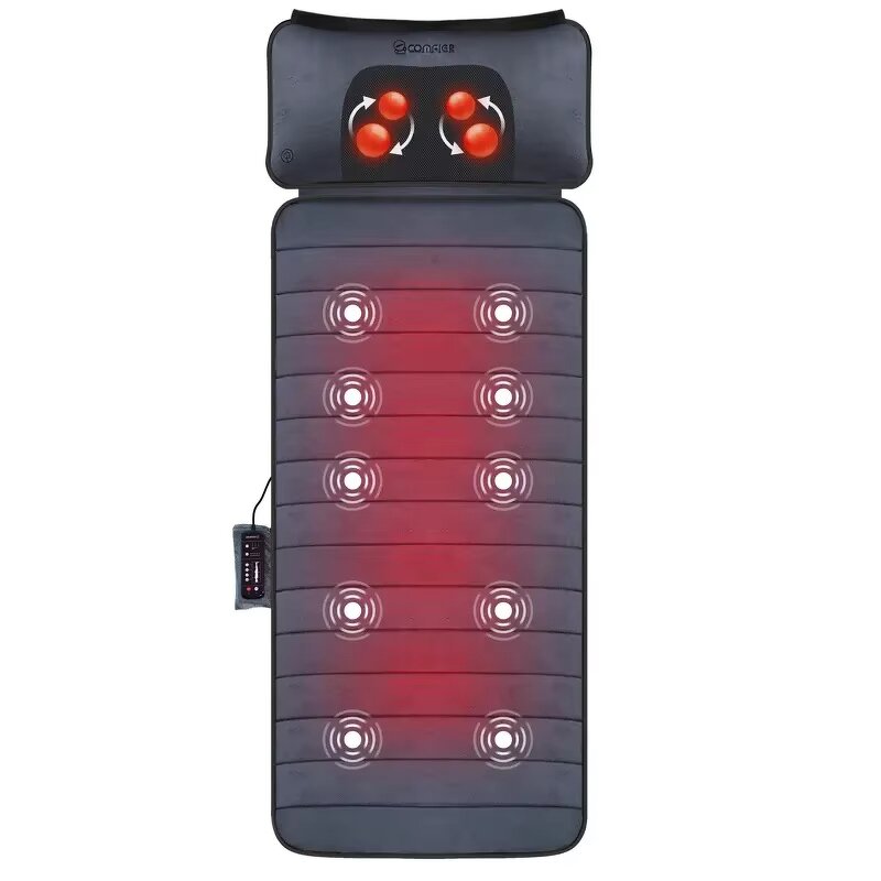 Massage Mat Manufacturer - Portable Soft Plush Electric with Heated Full Body Shiatsu