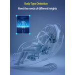 Massage Chair Manufacturer - Real Relax SL-Track Shiatsu Zero Gravity Recliner for Home