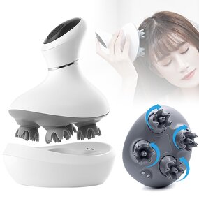 Head Massager Manufacturer - New Portable Smart Electric HM01 Handheld Waterproof Scalp
