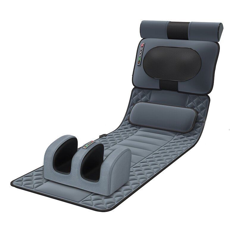 Massage Pillow Manufacturer - Full Body Comfortable Cushion Bed Mat with Electric Heating Vibration