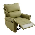 Massage Chair Manufacturer - High Quality Customizable Modern Recliner Green Synthetic Leather Extendable Foldable