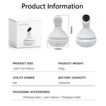 Head Massager Manufacturer - CE Electric Scalp HM01 with 4 Massage Heads Stress Release