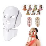 LED Light Therapy Mask Manufacturer - Portable 7-Color Blue Red Neck Care with USB/Battery Power