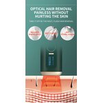Rechargeable IPL Hair Remover - Painless Flash Laser Facial Body Tool