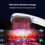 LED Laser Hair Growth Comb - 2025 New Electric Vibrating Scalp Massager