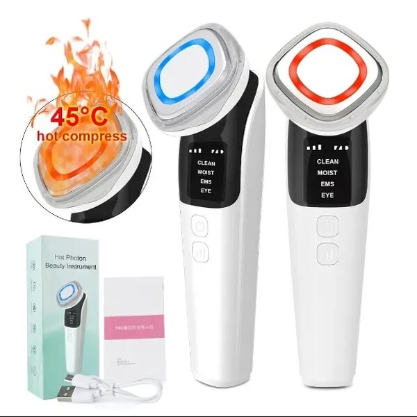 Hot Cold Compress Massage Device - New Portable Home Skin Tightening Tool