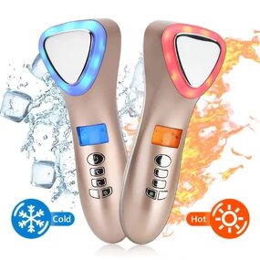 Facial Massage Machine - Warm/Cool Wrinkle Remover Derma Rolling System