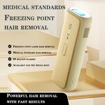 IPL Handheld Hair Removal - Quartz Lamp Cool Function US Plug Device