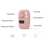 IPL Hair Removal Machine - Painless Home Use Facial Body Beauty Tool