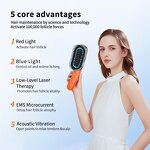 LED Laser Hair Growth Comb - 2025 New Electric Vibrating Scalp Massager