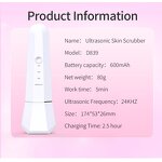 Sonic Face Cleaning Spatula - 2025 Ultrasonic Nose Dead Skin Peeling Tool