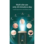 Rechargeable IPL Hair Remover - Painless Flash Laser Facial Body Tool