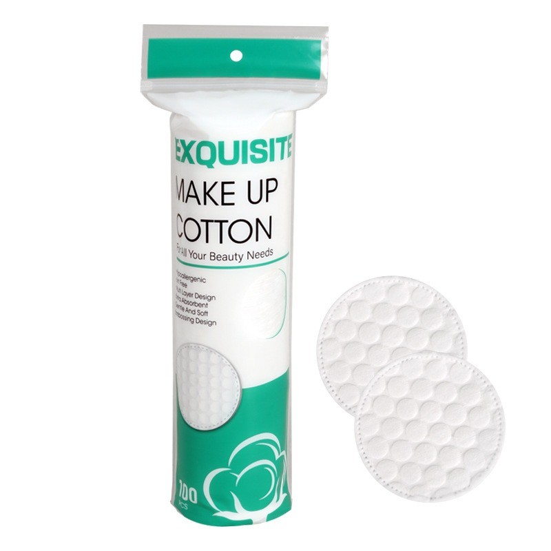Cotton Pads Manufacturer - 100pcs Disposable Facial Makeup Remover Pads
