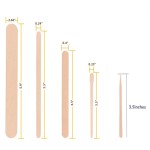 Wax Spatulas Factory - 100pcs Wooden Waxing Applicator Sticks Bulk