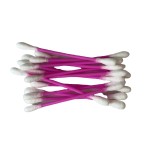 Cotton Swabs Manufacturer - 100pcs Colored Plastic Ear Cleaning Buds Wholesale