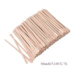 Wax Spatulas Factory - 100pcs Wooden Waxing Applicator Sticks Bulk
