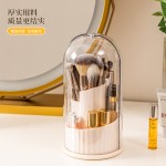 化妆刷架厂家-塑料旋转刷整理器双色