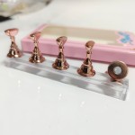 美甲展示架供应商-5件磁性头练习支架