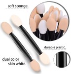 Eyeshadow Brush Factory - Black Sponge Eyeshadow Applicator Bulk