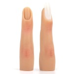 Nail Training Finger Factory - Silicone Bendable Practice Mannequin