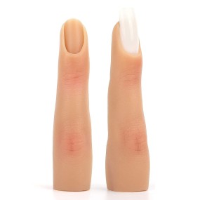 Nail Training Finger Factory - Silicone Bendable Practice Mannequin