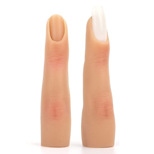 Nail Training Finger Factory - Silicone Bendable Practice Mannequin