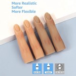 Nail Training Finger Factory - Silicone Bendable Practice Mannequin