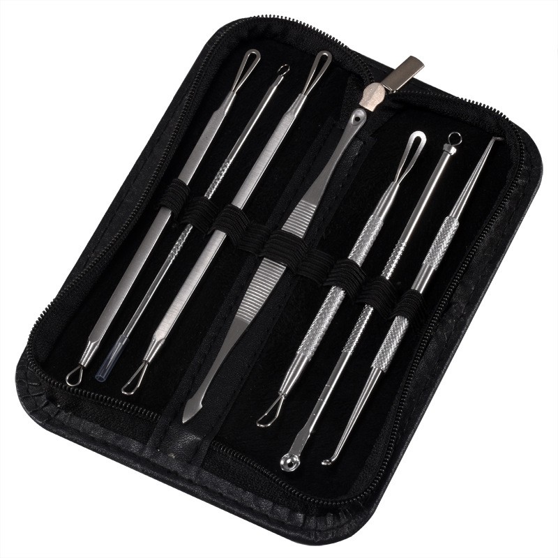 Acne Tool Kit Supplier - 7pcs Professional Pimple Spot Needles Set