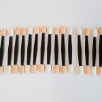 Eyeshadow Brush Factory - Black Sponge Eyeshadow Applicator Bulk