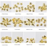 Nail Charms Supplier - 3D Metal Sea Theme Nail Art Decor