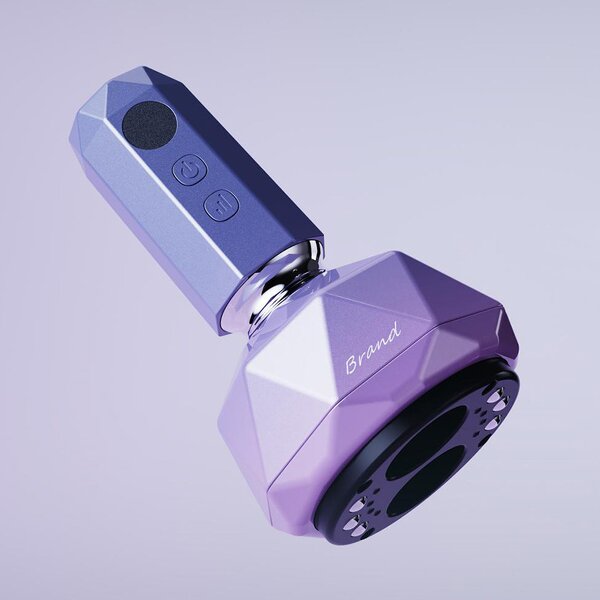 Facial Massager Manufacturer - Cordless with 6 Vibration Modes & 9 Temperature Adjustment Levels Scarping Tool