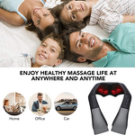 Neck and Shoulder Massager Manufacturer - Electric for Muscle Pain Relief with 3d Deep Kneading Shiatsu & Heat